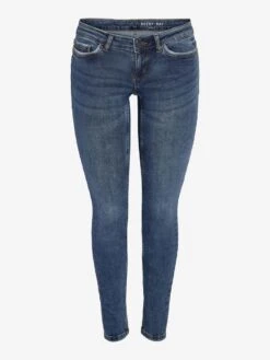 Noisy May NMEVE LOW WAIST SKINNY FIT JEANS -Noisy May Shop 27000561 DarkBlueDenim 001