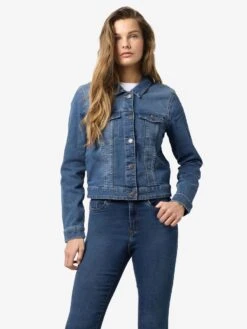 Noisy May SHORT DENIM JACKET -Noisy May Shop 27001163 MediumBlueDenim 007 1