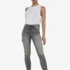 Noisy May NMKIMMY CROPPED NORMAL WAIST SKINNY FIT JEANS -Noisy May Shop 27003672 LightGreyDenim 007