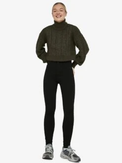 Noisy May NMCALLIE SKINNY FIT JEANS 14 Noisy May NMCALLIE SKINNY FIT JEANS -Noisy May Shop 27007982 BlackDenim 007