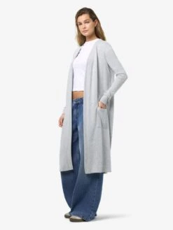 Noisy May LONG CARDIGAN CARDIGAN 10 Noisy May LONG CARDIGAN CARDIGAN -Noisy May Shop 27008836 LightGreyMelange 004