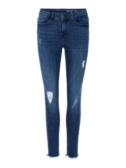 Noisy May NMLUCY CROPPED NORMAL WAIST SKINNY FIT JEANS 15 Noisy May NMLUCY CROPPED NORMAL WAIST SKINNY FIT JEANS -Noisy May Shop 27009513 MediumBlueDenim 001