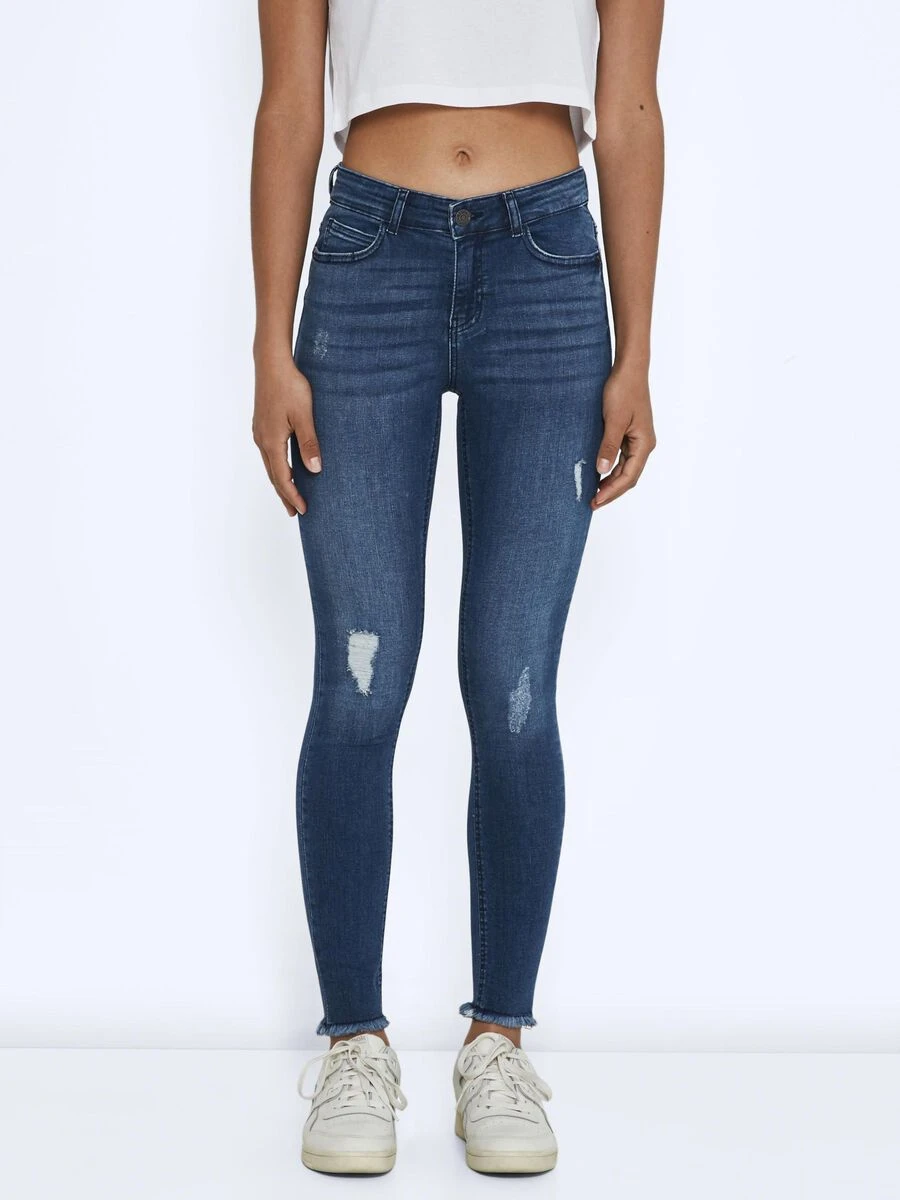 Noisy May NMLUCY CROPPED NORMAL WAIST SKINNY FIT JEANS 4 Noisy May NMLUCY CROPPED NORMAL WAIST SKINNY FIT JEANS - Image 2