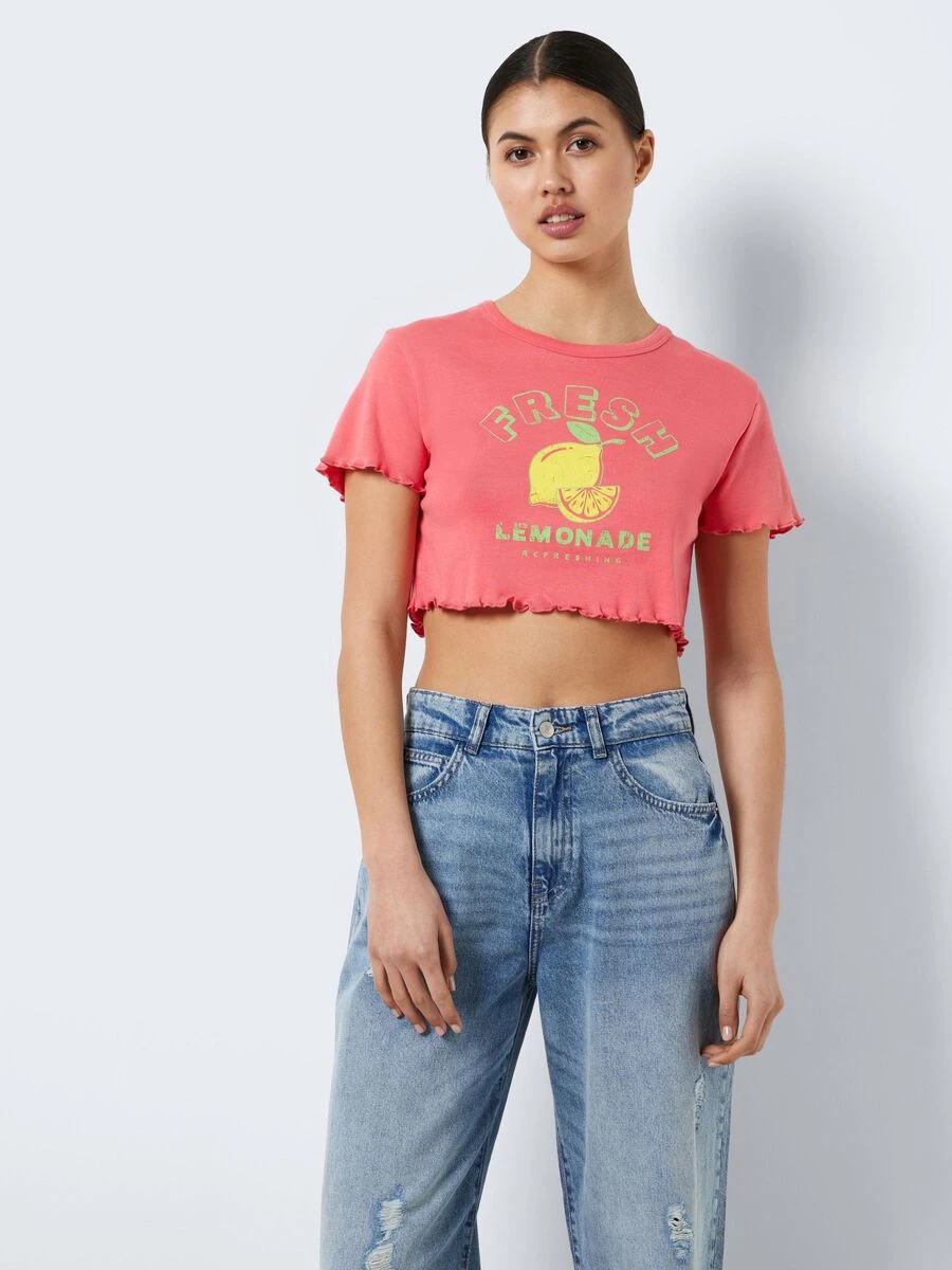 Noisy May CROPPED T-SHIRT 4 Noisy May CROPPED T-SHIRT - Image 2