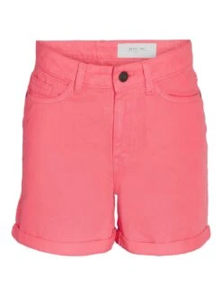 Noisy May NORMAL WAIST DENIM SHORTS -Noisy May Shop 27012362 SunKissedCoral 001