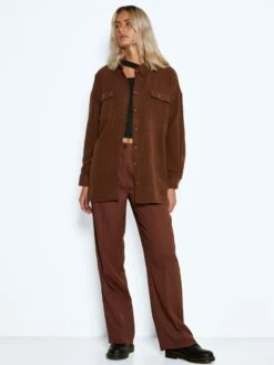 Noisy May LOOSE FIT SHIRT -Noisy May Shop 27012531 Pinecone 1000855 004