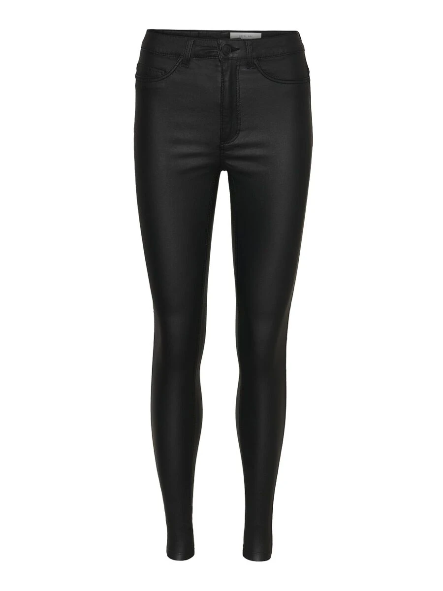 Noisy May NMCALLIE HIGH WAIST COATED TROUSERS 9 Noisy May NMCALLIE HIGH WAIST COATED TROUSERS - Image 7