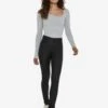 Noisy May NMCALLIE HIGH WAIST COATED TROUSERS -Noisy May Shop 27012746 Black 007