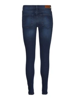 Noisy May NMLUCY NORMAL WAIST SKINNY FIT JEANS -Noisy May Shop 27012755 DarkBlueDenim 002