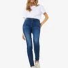 Noisy May NMLUCY NORMAL WAIST SKINNY FIT JEANS -Noisy May Shop 27012755 DarkBlueDenim 007