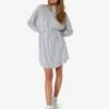 Noisy May SHORT LONG SLEEVED DRESS -Noisy May Shop 27013883 LightGreyMelange 007