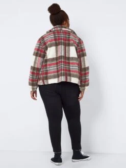 Noisy May CURVE SHORT JACKET -Noisy May Shop 27014929 MoltenLava 1001329 005