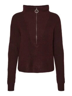 Noisy May NMALICE KNITTED PULLOVER 13 Noisy May NMALICE KNITTED PULLOVER -Noisy May Shop 27015021 WindsorWine 001