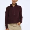 Noisy May NMALICE KNITTED PULLOVER -Noisy May Shop 27015021 WindsorWine 007