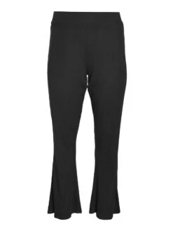 Noisy May CURVE HIGH WAISTED FLARED TROUSERS 14 Noisy May CURVE HIGH WAISTED FLARED TROUSERS -Noisy May Shop 27016454 Black 001