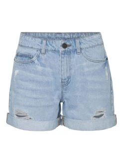 Noisy May CURVE NORMAL WAISTED DENIM SHORTS
