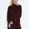 Noisy May KNITTED DRESS -Noisy May Shop 27017055 WindsorWine 003
