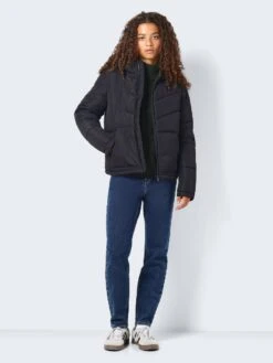 Noisy May SHORT PUFFER JACKET -Noisy May Shop 27017056 Black 004