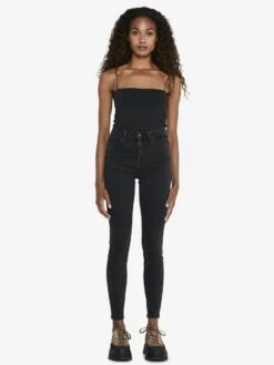 Noisy May NMAGNES HIGH WAISTED SKINNY FIT JEANS 12 Noisy May NMAGNES HIGH WAISTED SKINNY FIT JEANS -Noisy May Shop 27017835 BlackDenim 004