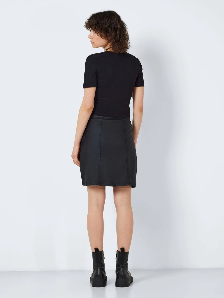 Noisy May HIGH WAISTED COATED SKIRT 6 Noisy May HIGH WAISTED COATED SKIRT - Image 4