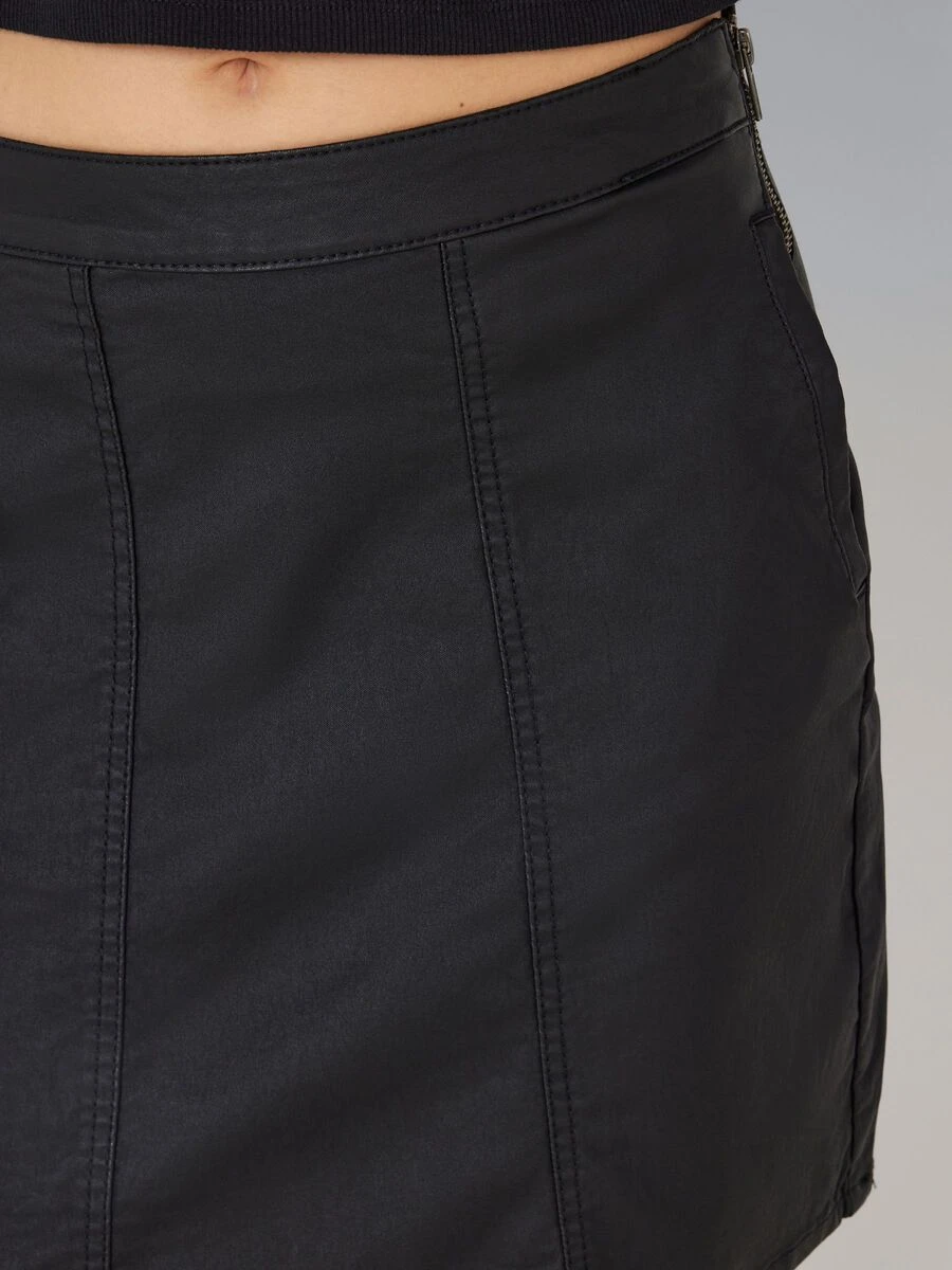 Noisy May HIGH WAISTED COATED SKIRT 7 Noisy May HIGH WAISTED COATED SKIRT - Image 5