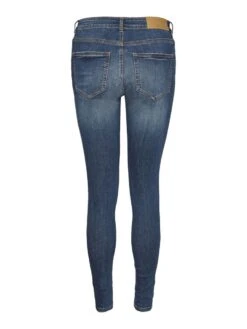 Noisy May NMLUCY NORMAL WAISTED SKINNY FIT JEANS -Noisy May Shop 27017960 MediumBlueDenim 002