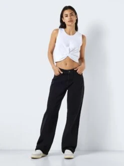 Noisy May NMAMANDA WIDE LEG JEANS -Noisy May Shop 27018107 Black 004