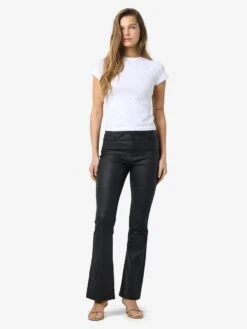 Noisy May NMSALLIE COATED TROUSERS -Noisy May Shop 27018425 Black 004