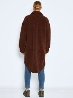 Noisy May LONG TEDDY JACKET -Noisy May Shop 27018925 Pinecone 005