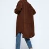 Noisy May LONG TEDDY JACKET 1 Noisy May LONG TEDDY JACKET -Noisy May Shop 27018925 Pinecone 007