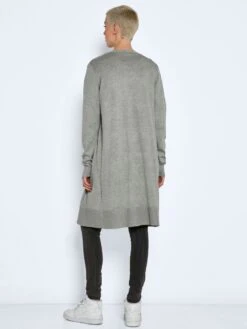 Noisy May MIDI CARDIGAN 11 Noisy May MIDI CARDIGAN -Noisy May Shop 27019215 LightGreyMelange 005