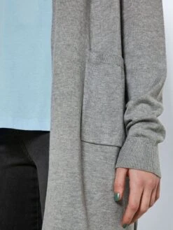 Noisy May MIDI CARDIGAN 12 Noisy May MIDI CARDIGAN -Noisy May Shop 27019215 LightGreyMelange 006