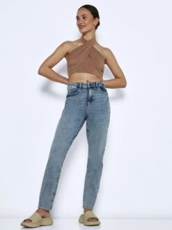 Noisy May NMKATY HIGH WAISTED MOM JEANS