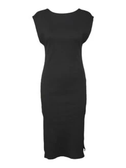 Noisy May RIBBED MIDI DRESS -Noisy May Shop 27019526 Black 001