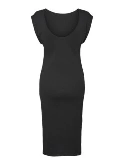 Noisy May RIBBED MIDI DRESS -Noisy May Shop 27019526 Black 002