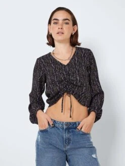 Noisy May RUCHED SHIRT 9 Noisy May RUCHED SHIRT -Noisy May Shop 27019913 Black 963546 003