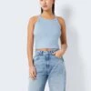 Noisy May RIBBED HALTER NECK TOP