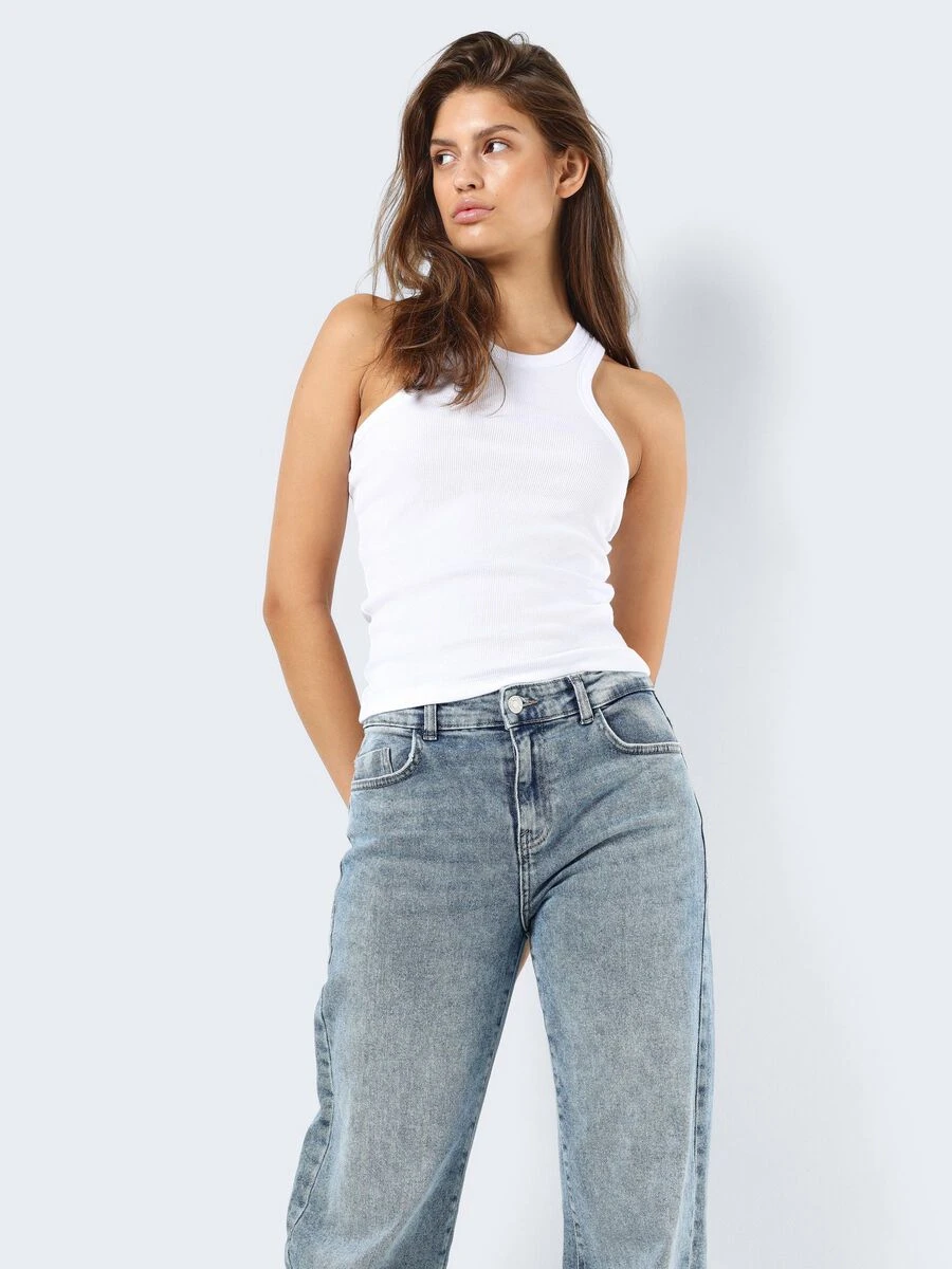 Noisy May RIBBED TANK TOP 3 Noisy May RIBBED TANK TOP