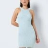 Noisy May RIBBED SLEEVELESS DRESS -Noisy May Shop 27020872 Cerulean 007