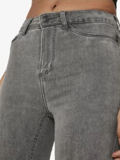 Noisy May NMCALLIE HIGH WAISTED SKINNY FIT JEANS -Noisy May Shop 27020913 LightGreyDenim 006