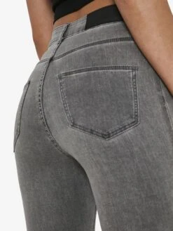 Noisy May NMCALLIE HIGH WAISTED SKINNY FIT JEANS -Noisy May Shop 27020913 LightGreyDenim 008