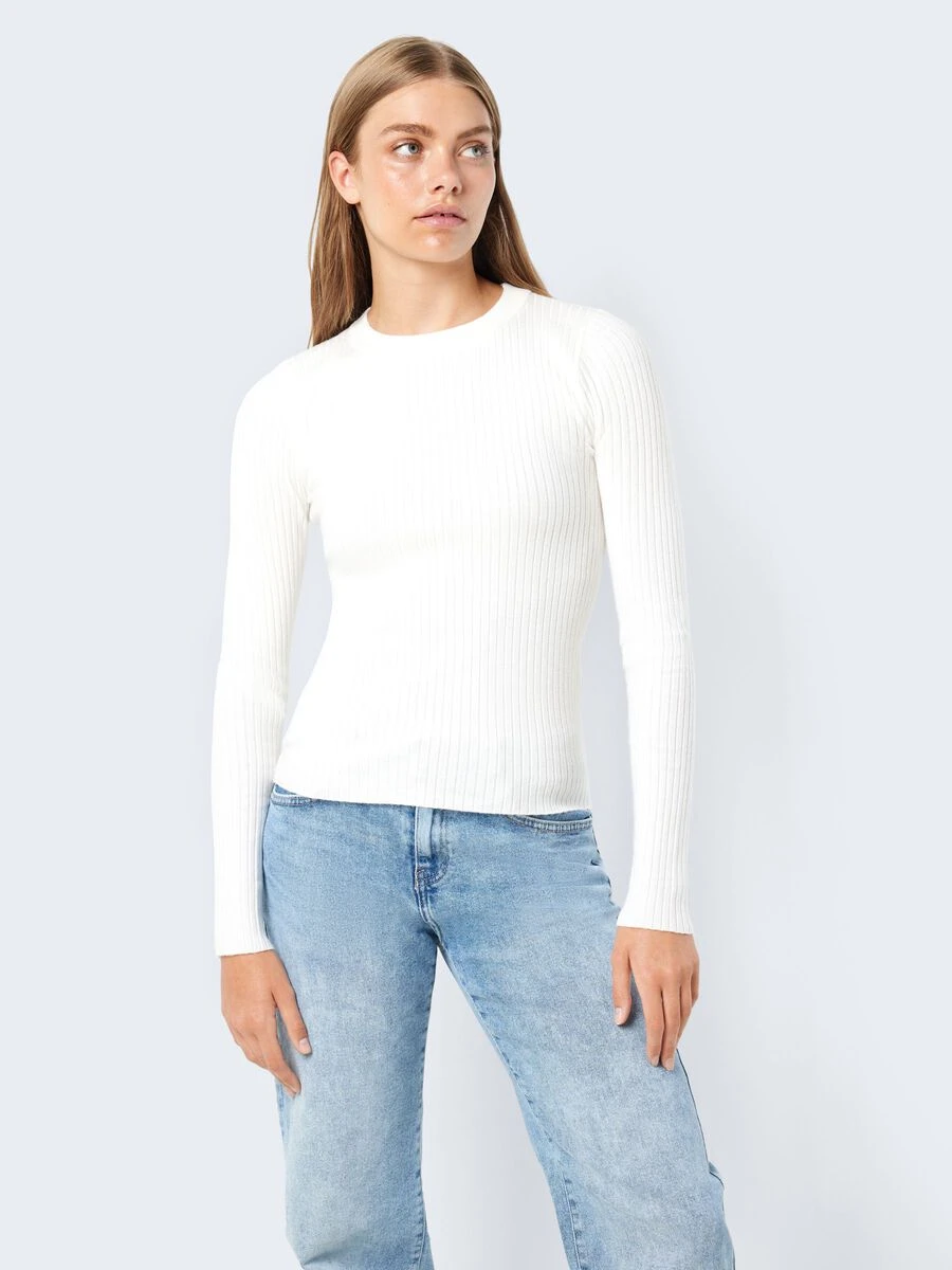 Noisy May LONG SLEEVED KNITTED PULLOVER 4 Noisy May LONG SLEEVED KNITTED PULLOVER - Image 2