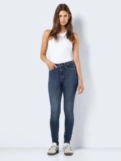Noisy May NMBUDDY HIGH WAISTED SKINNY FIT JEANS 12 Noisy May NMBUDDY HIGH WAISTED SKINNY FIT JEANS -Noisy May Shop 27020952 MediumBlueDenim 004