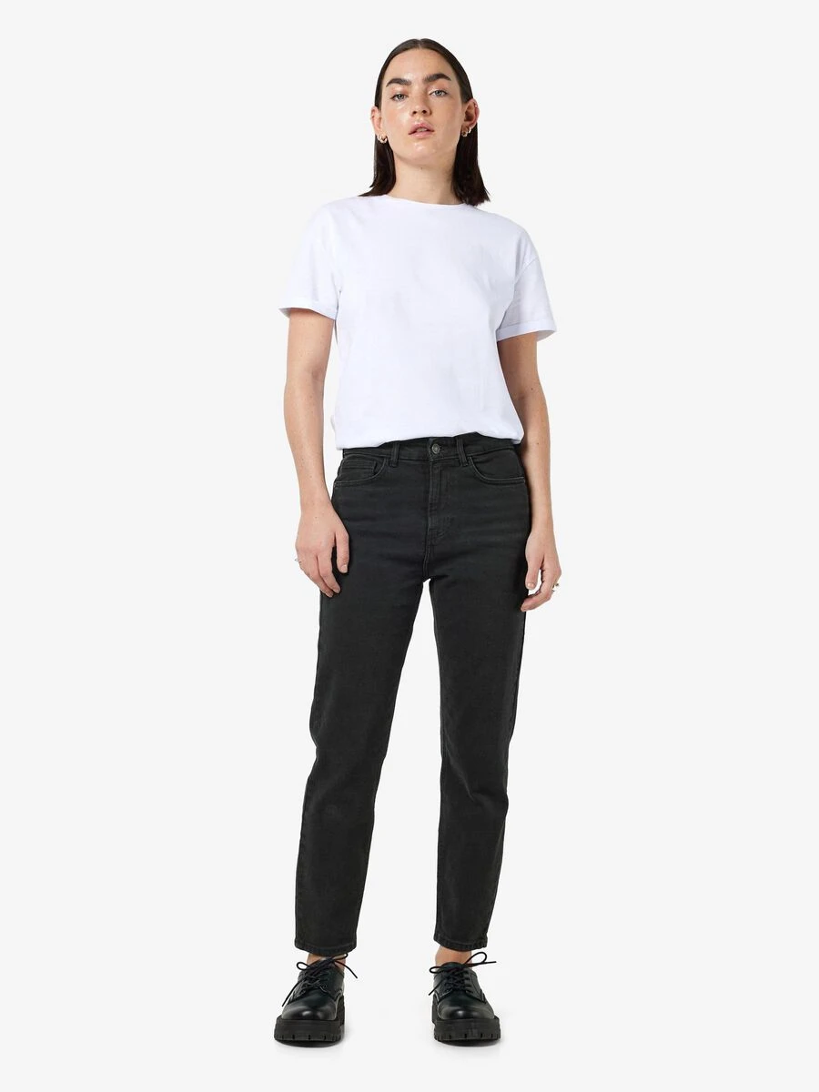 Noisy May NMMONI HIGH WAISTED CROPPED STRAIGHT FIT JEANS 5 Noisy May NMMONI HIGH WAISTED CROPPED STRAIGHT FIT JEANS - Image 3
