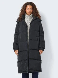 Noisy May LONG PUFFER JACKET -Noisy May Shop 27021222 Black 003
