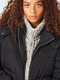 Noisy May LONG PUFFER JACKET -Noisy May Shop 27021222 Black 006