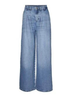 Noisy May NMCINDY HIGH WAISTED WIDE LEG JEANS 16 Noisy May NMCINDY HIGH WAISTED WIDE LEG JEANS -Noisy May Shop 27021263 MediumBlueDenim 001