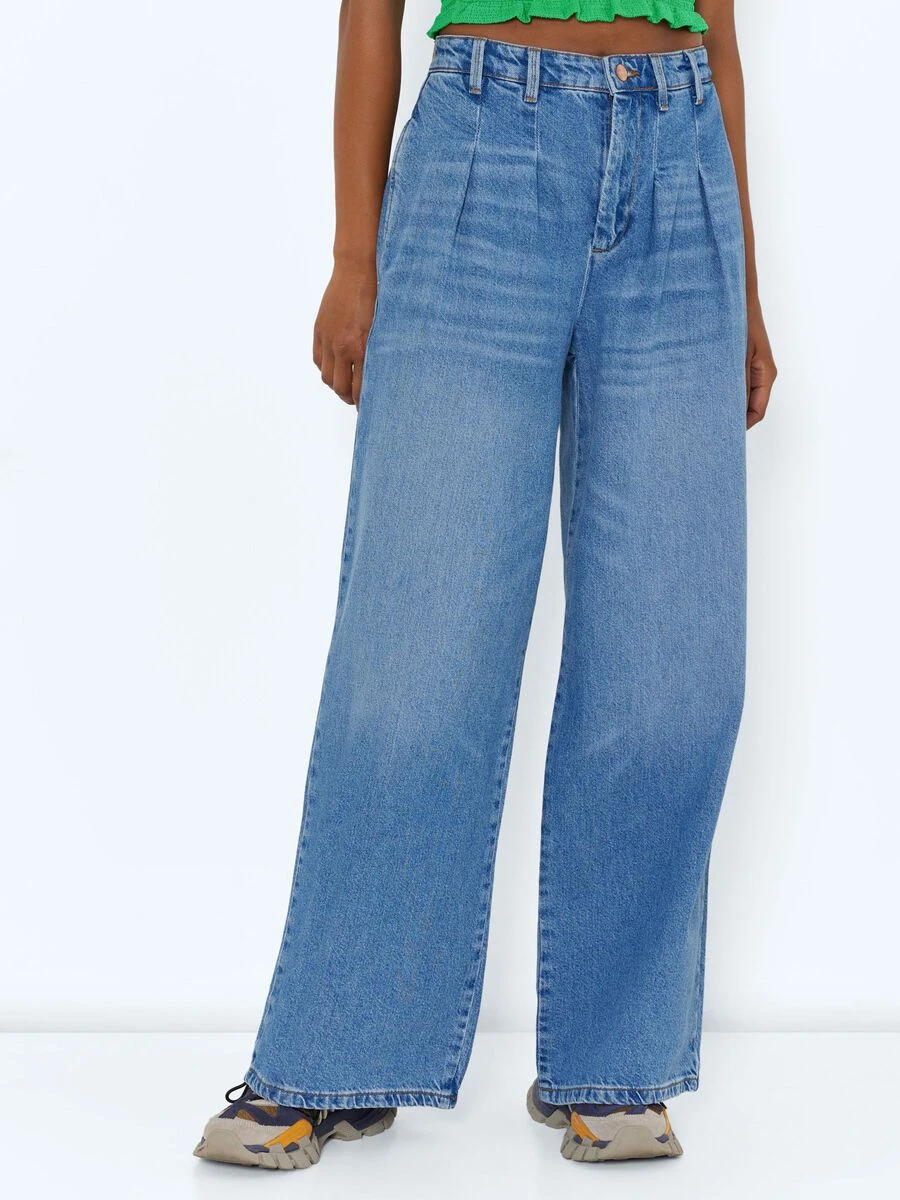 Noisy May NMCINDY HIGH WAISTED WIDE LEG JEANS 4 Noisy May NMCINDY HIGH WAISTED WIDE LEG JEANS - Image 2