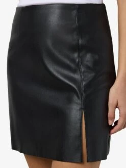 Noisy May COATED HIGH WAISTED SKIRT -Noisy May Shop 27021277 Black 006