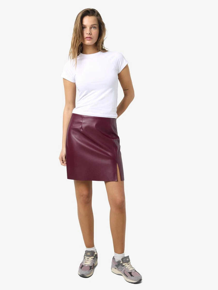 Noisy May COATED HIGH WAISTED SKIRT 8 Noisy May COATED HIGH WAISTED SKIRT - Image 6